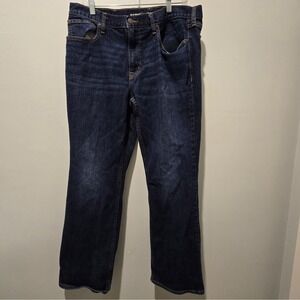 Old Navy Boot-Cut Semi-Evase  Men size 36 x‎ 32 Dark wash